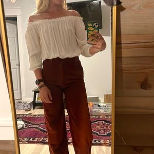 brandy melville off the shoulder top